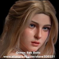 Top Quality Irontech Platinum Silicone Head for Adult Sex Doll_3