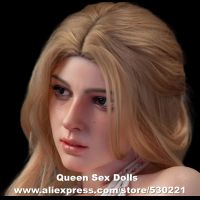 Top Quality Irontech Platinum Silicone Head for Adult Sex Doll_5